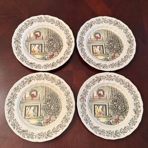Johnson Brothers Merry Christmas Dinner Plates